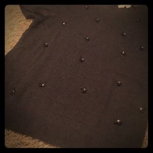 Ann Taylor Loft Embellished Sweater